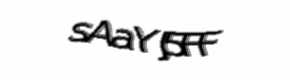 Security check image, please type the characters shown