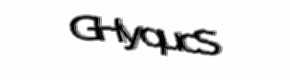 Security check image, please type the characters shown