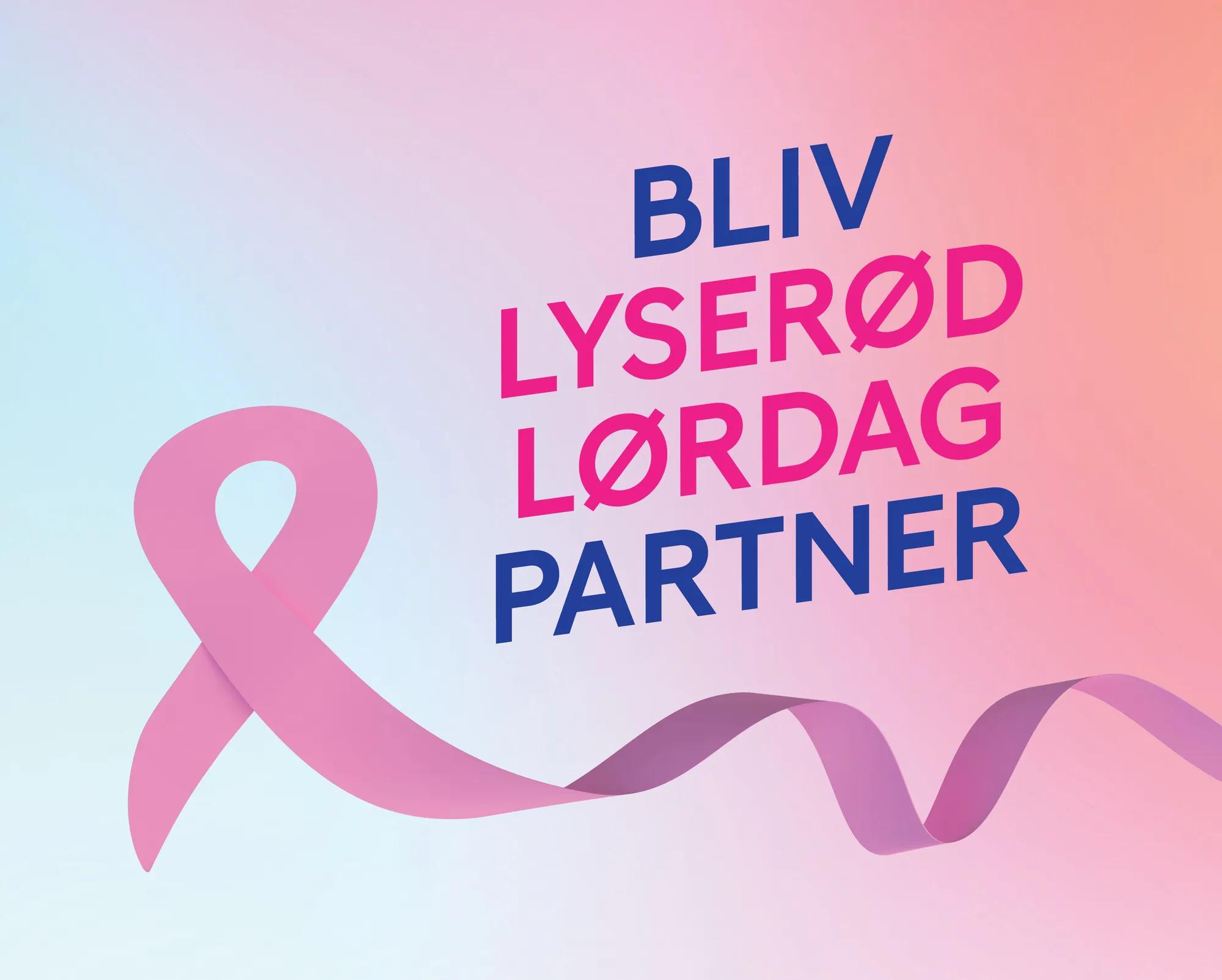 Bliv Lyserød Lørdag-partner