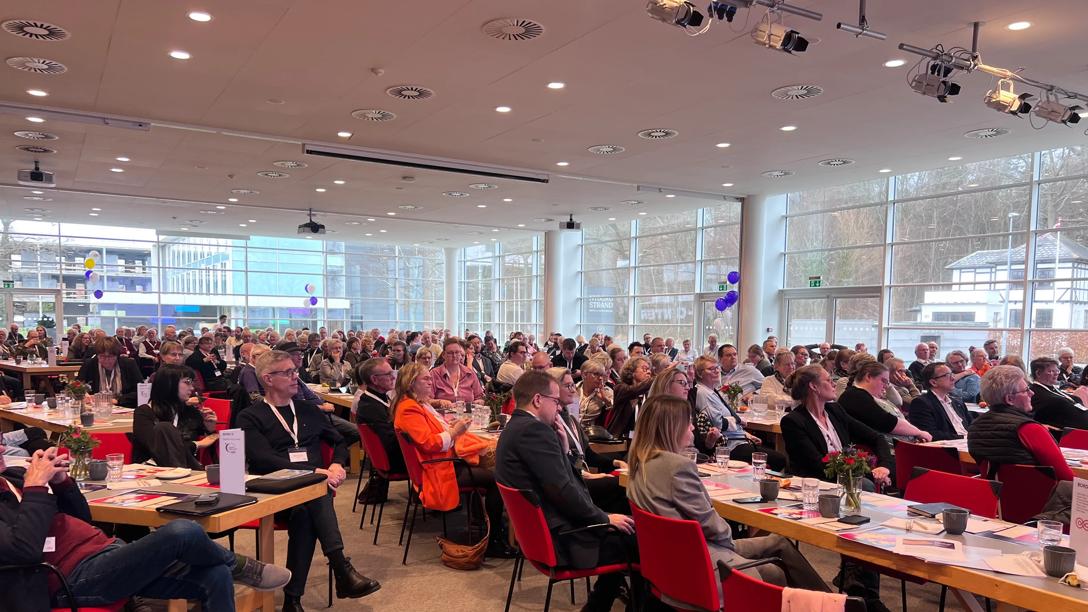 Hotel Nyborg Strand dannede i år rammerne om Frivilligtræf