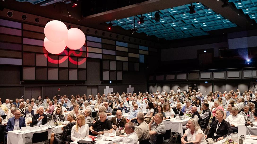 Repræsentantskabsmødet 9.-10. maj er også en anledning til at samle organisationen på tværs - lige fra lokale ildsjæle til medarbejdere og ledelse. Foto: Kræftens Bekæmpelse / Kristian Ridder-Nielsen.