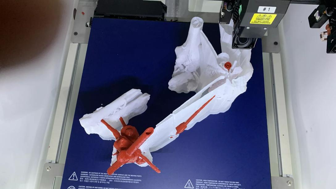 3Dprint af overarm