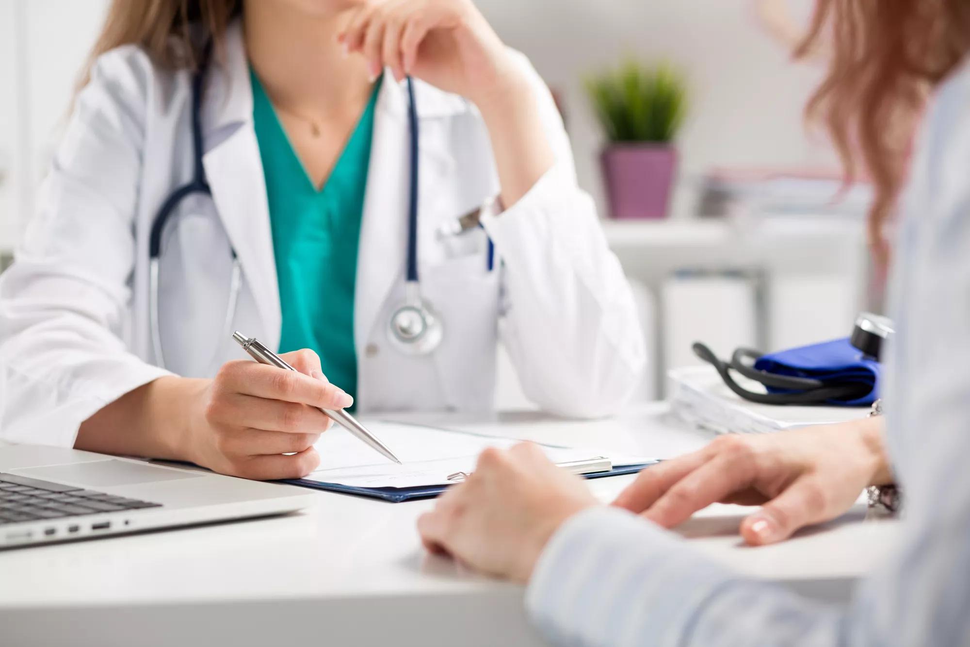Læge og patient
