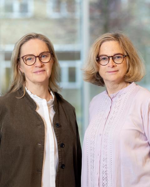 Kræftens Bekæmpelses eksperter i arv og testamenter, Charlotte og Karin