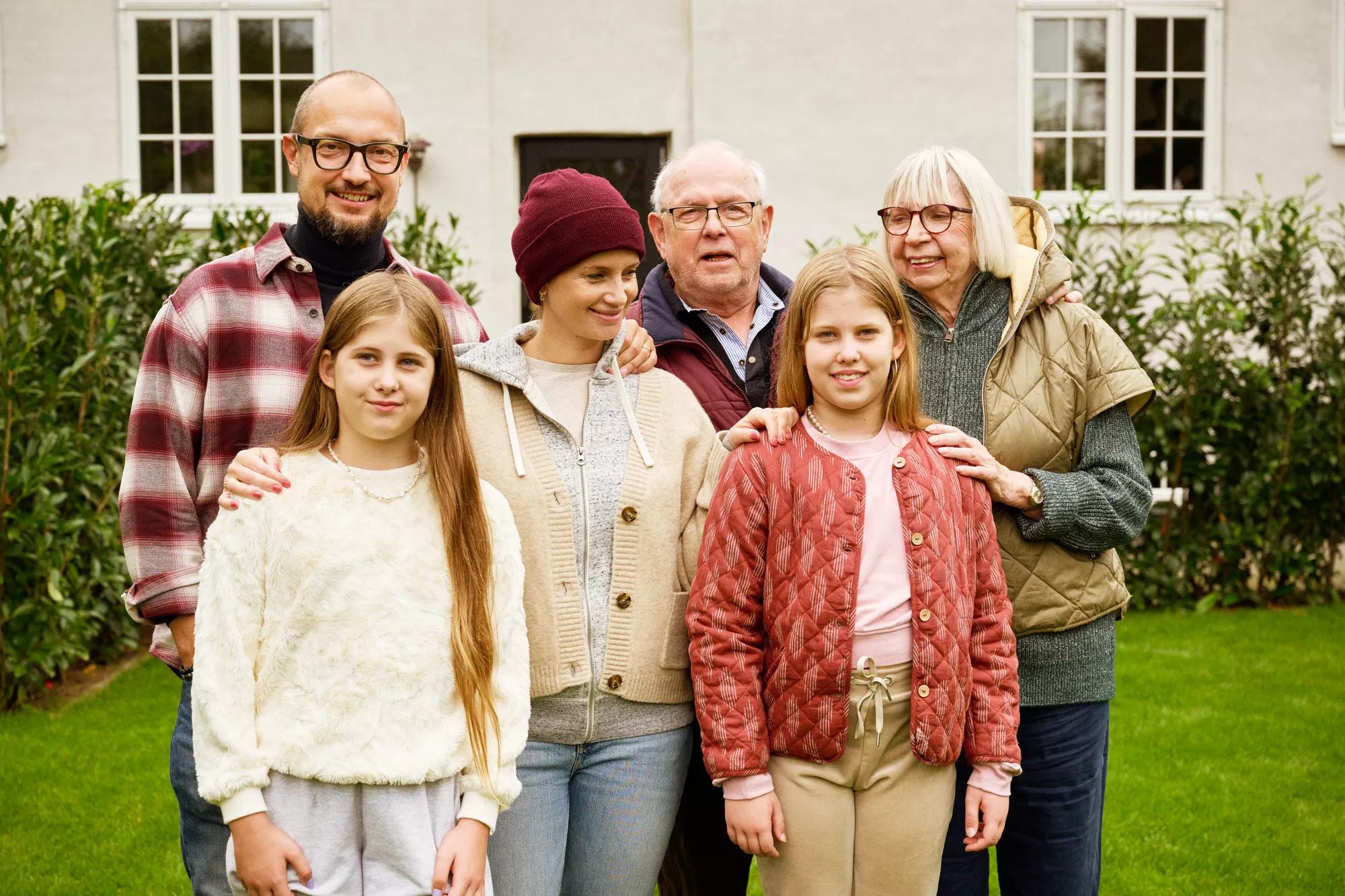 Foto af flere generationer, copyright Morten Bengtsson