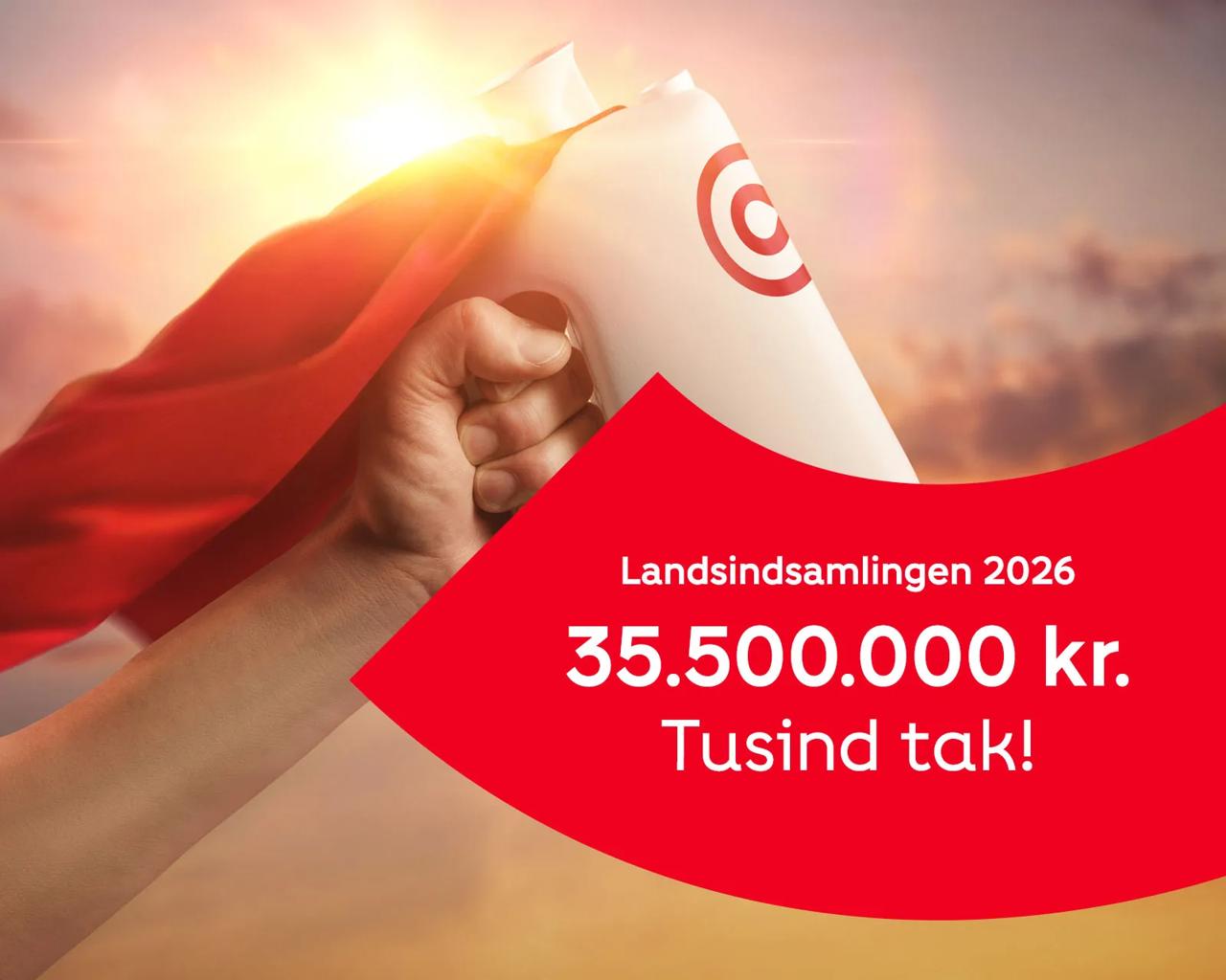 Kræftens Bekæmpelses Landsindsamling indsamlede 35.5000 kr. ved Landsindsamlingen 19. april 2026