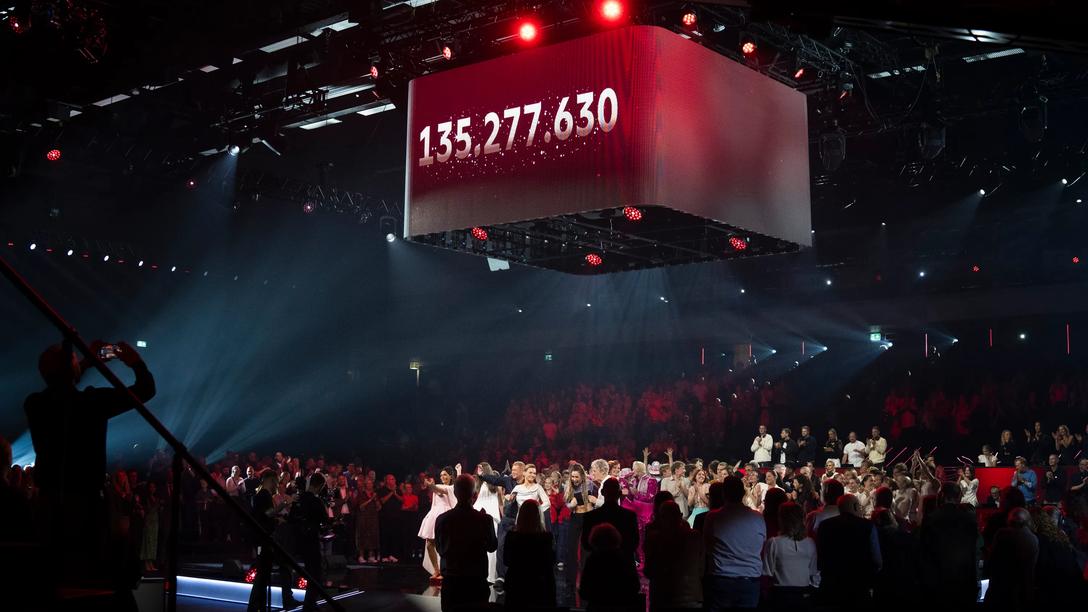 Knæk Cancer samler mere end 135 millioner kroner ind