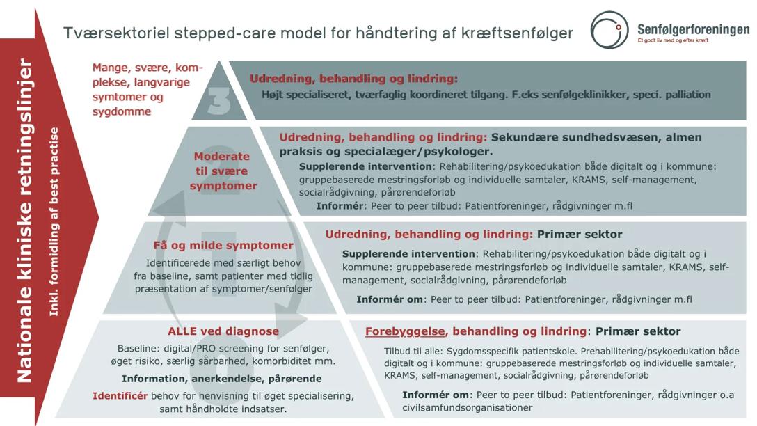 Figur 1: Stepped-care modellen