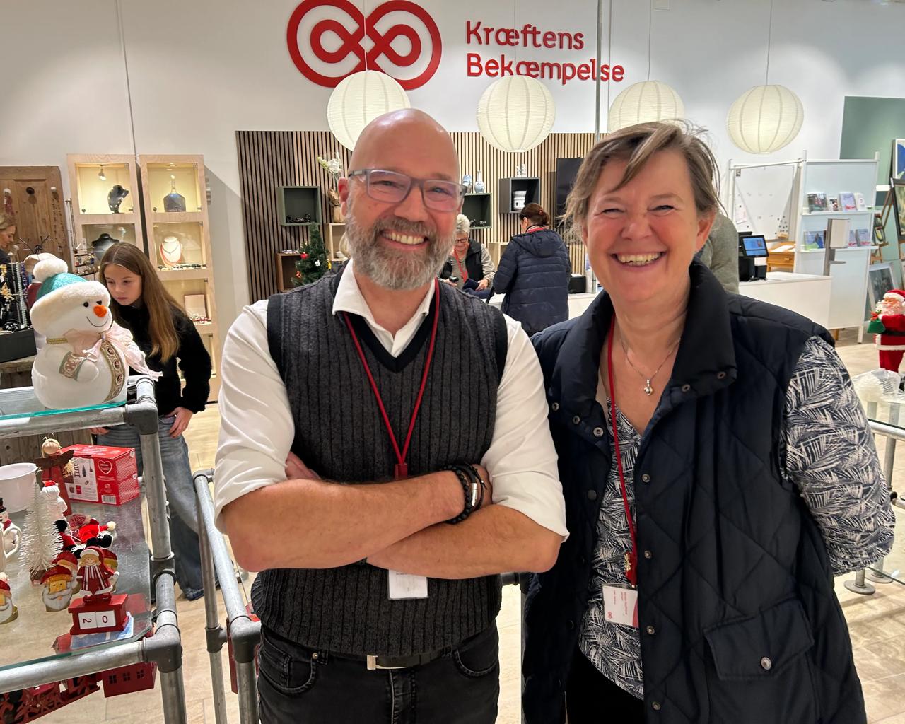 Ansatte i Kræftens Bekæmpelse Genbrug