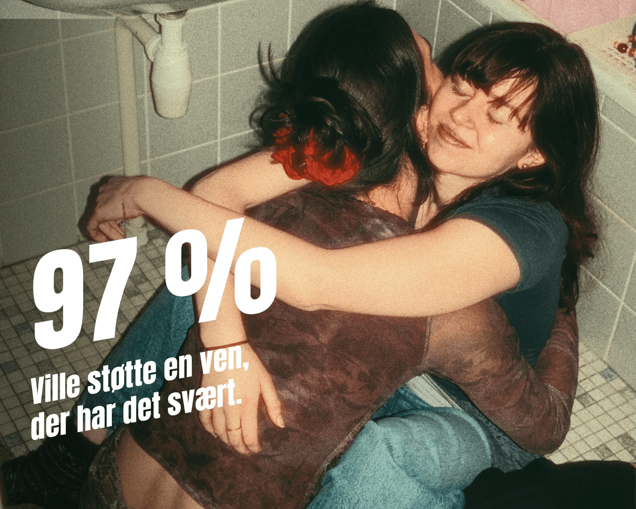 Billede fra kampagnen "Passer I ægte godt på hinanden" 