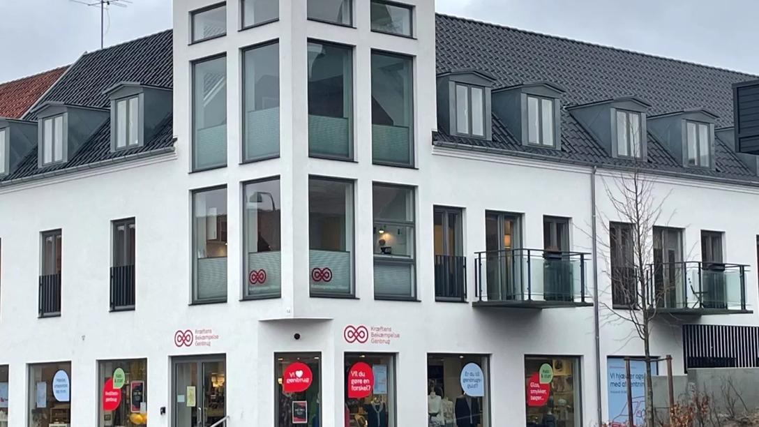 Kræftens Bekæmpelse Genbrug, Østergade 14 i Hillerød