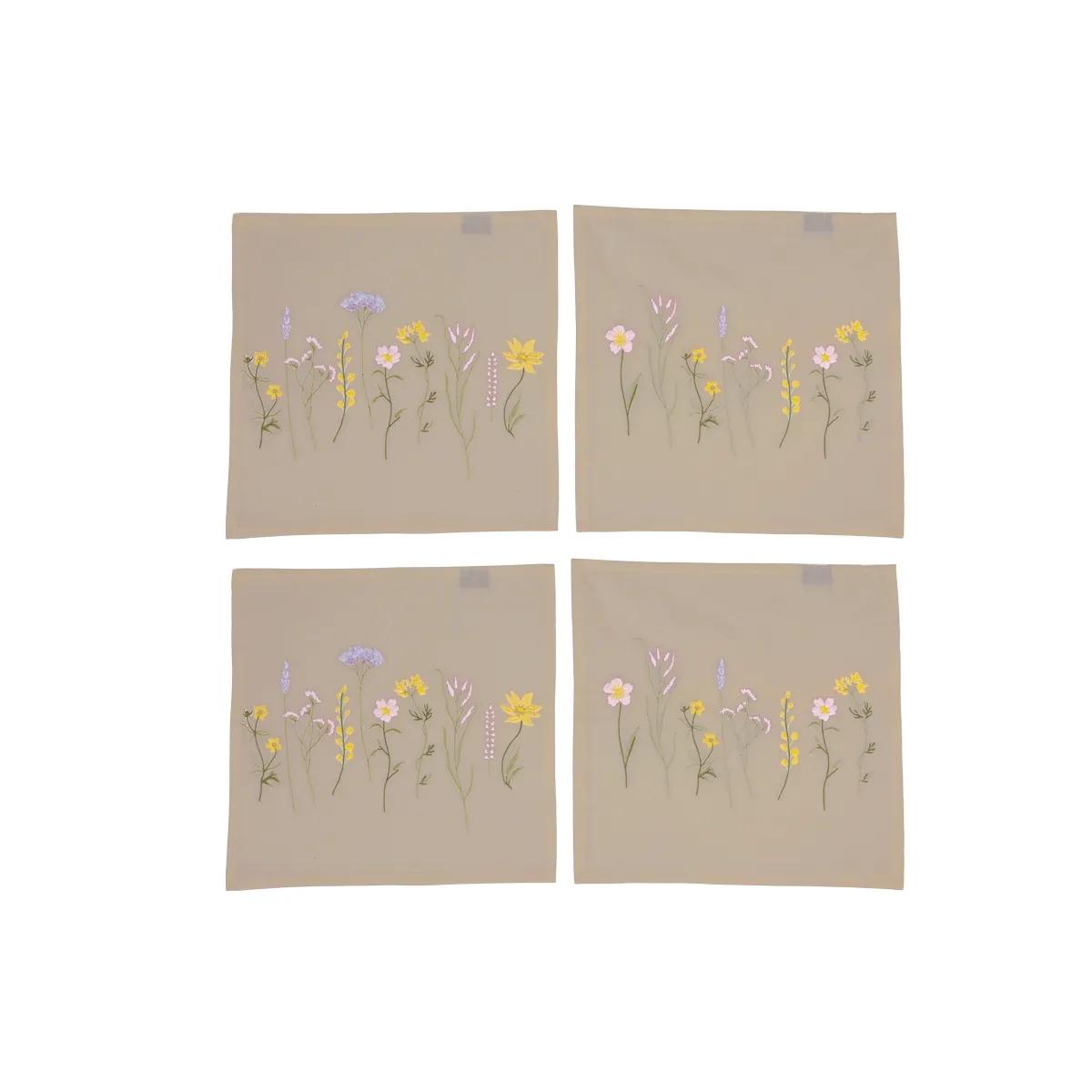 Mundservietter beige