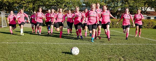 Lyserød Lørdag fodboldevent