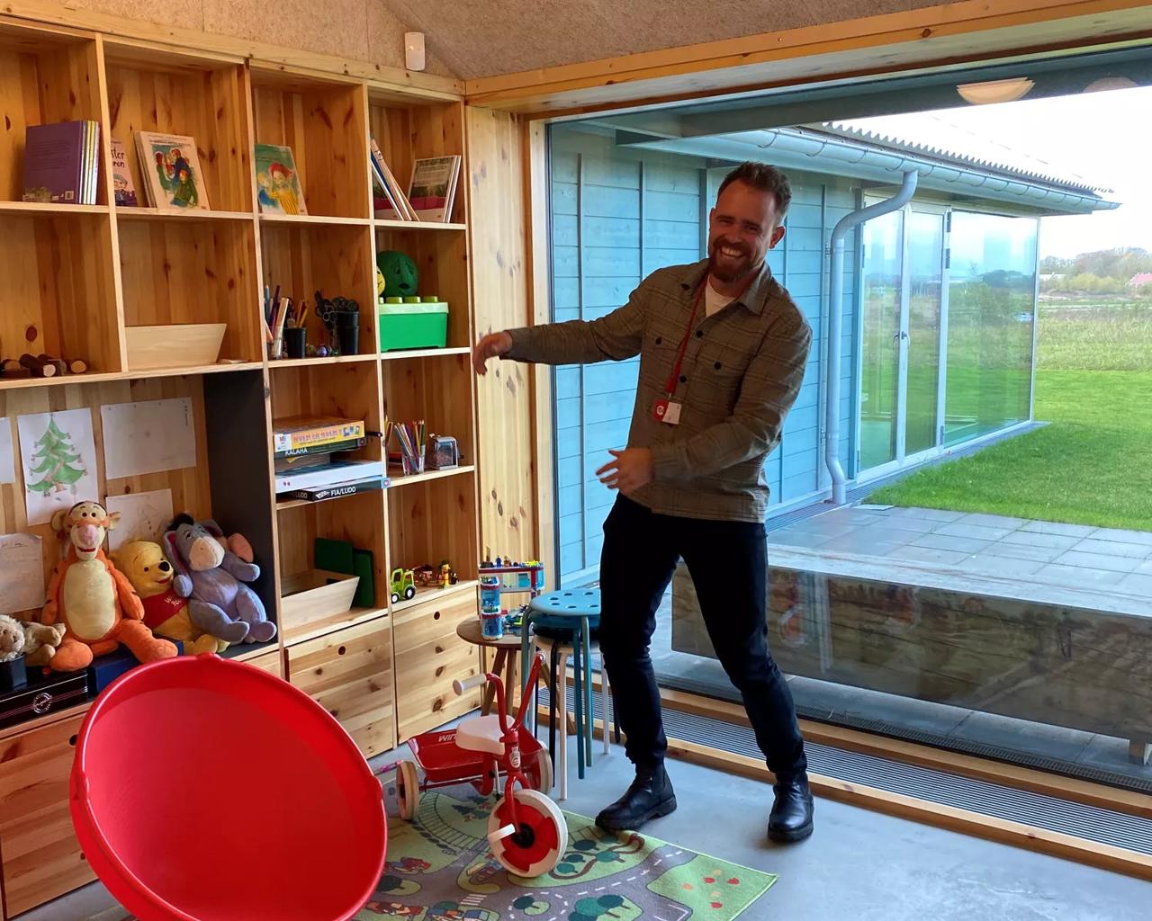 Der er også tænkt på de små borgere i alle vores kræftrådgivninger