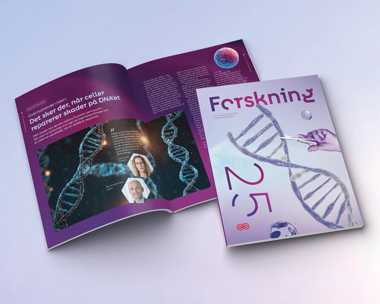 Forskningsårsrapporten fra Kræftens Bekæmpelse 2025