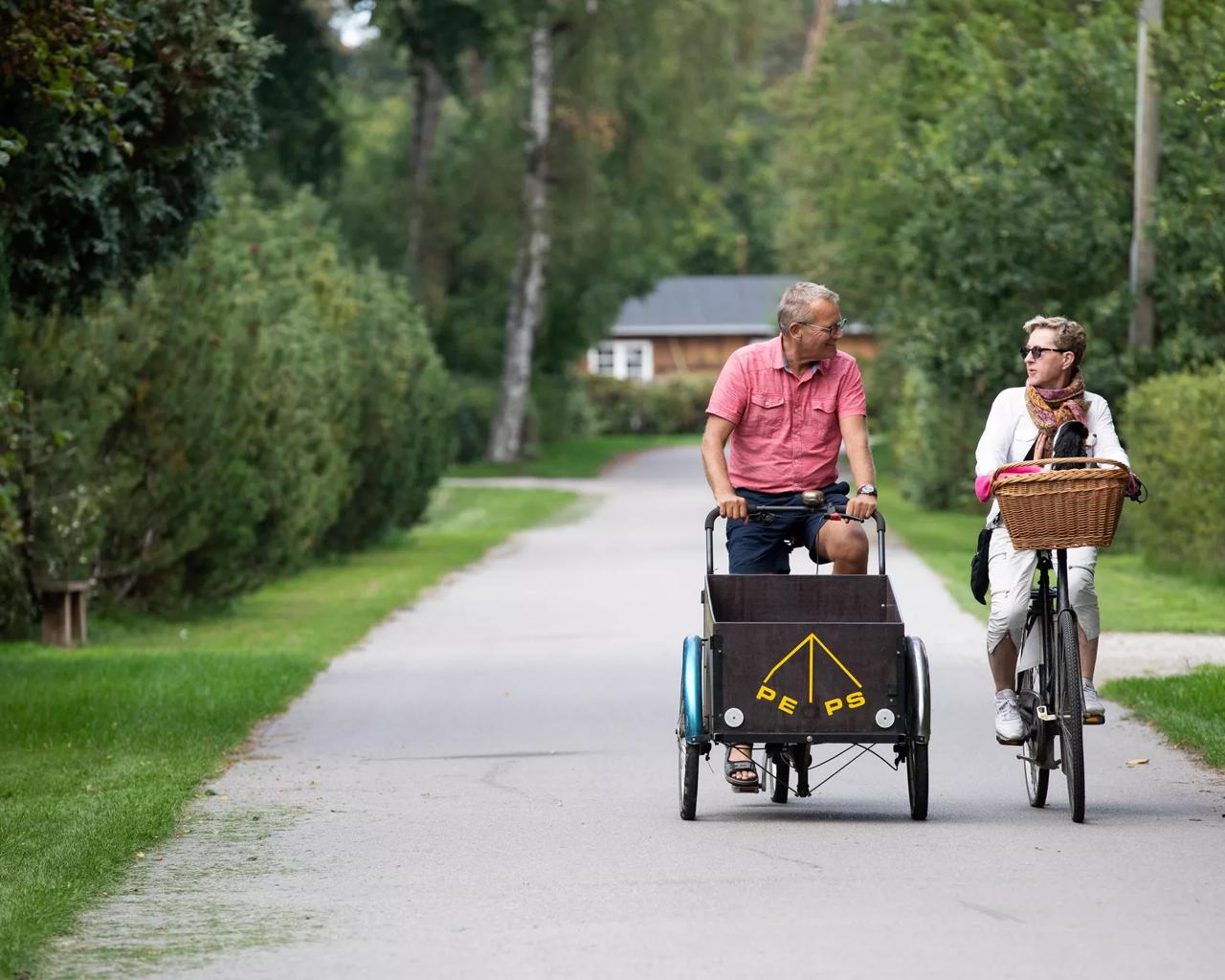 Et par cykler sammen