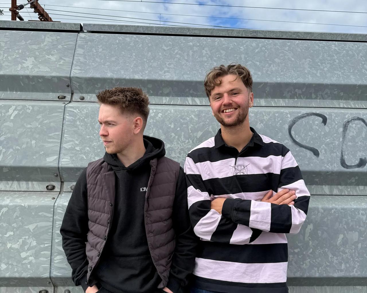 Jonas Drøger og Jonathan Vejlemand