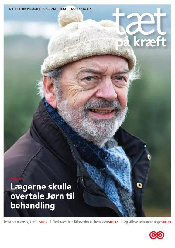 Medlemsbladet Tæt på kræft nr. 1 fra februar 2020