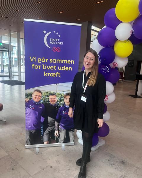 Camilla Pabst, styregruppenæstformand i Vejen for Stafet For Livet, var med som helt ny frivillig.