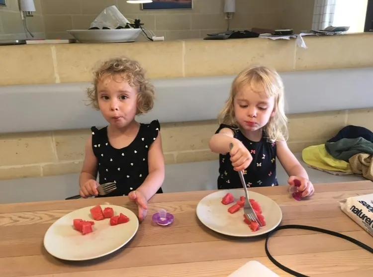 Nellie og Flora var hinandens bedste venner. Når savnet fylder, snakker familien meget om Flora og ser videoer af de to piger sammen.