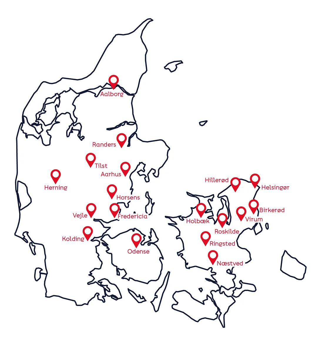 Find din nærmeste genbrugsbutik