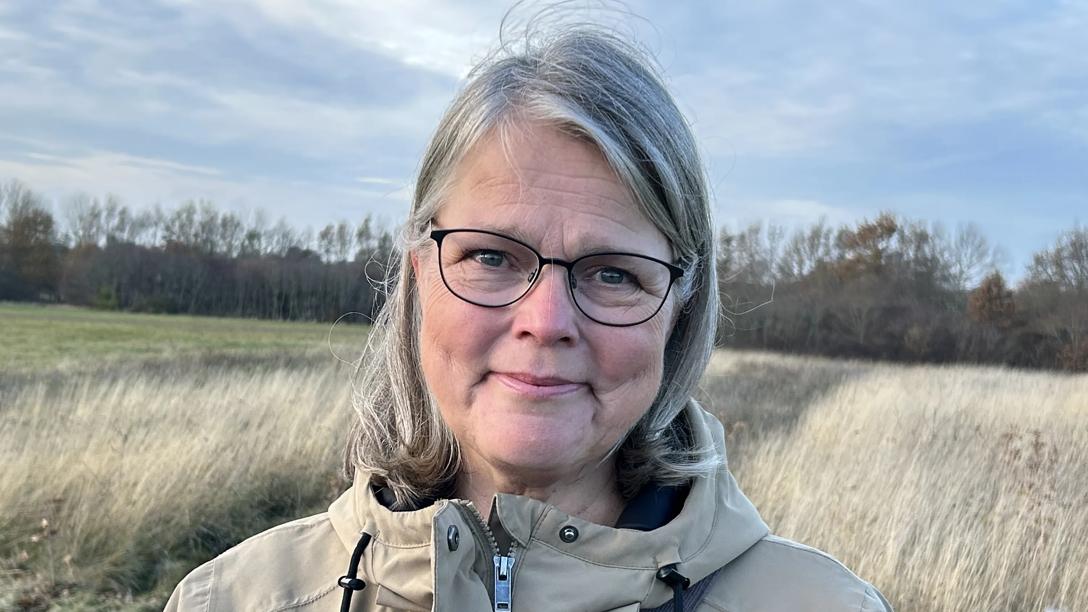 Birgitte Nørrelund er 53 år og vil leve livet fuldt ud på trods af uhelbredelig kræftsygdom. Foto: Kræftens Bekæmpelse.