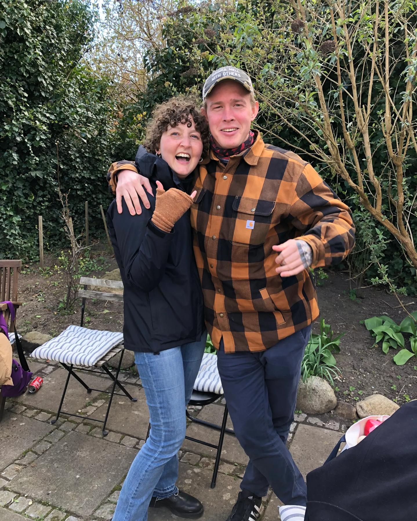 Therese og Mike delte livssyn: livet skal leves - nu!