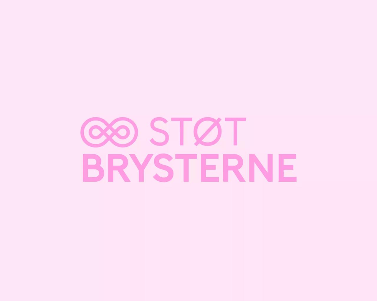 Støt Brysterne-logo