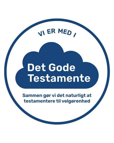 Kræftens Bekæmpelse er med i Det Gode Testamente